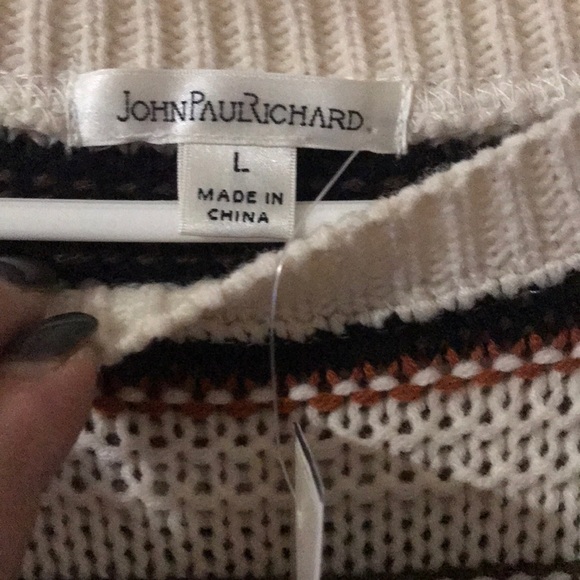 John Paul Richard Beautiful fall colors, sweater - Picture 3 of 5